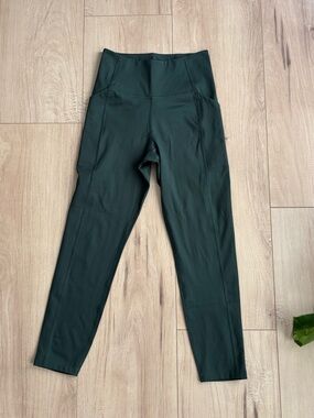 Girlfriend Collective Forest Green Leggings